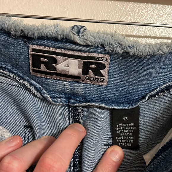 Rave Jeans Patchwork Distressed - Picture 3 of 3